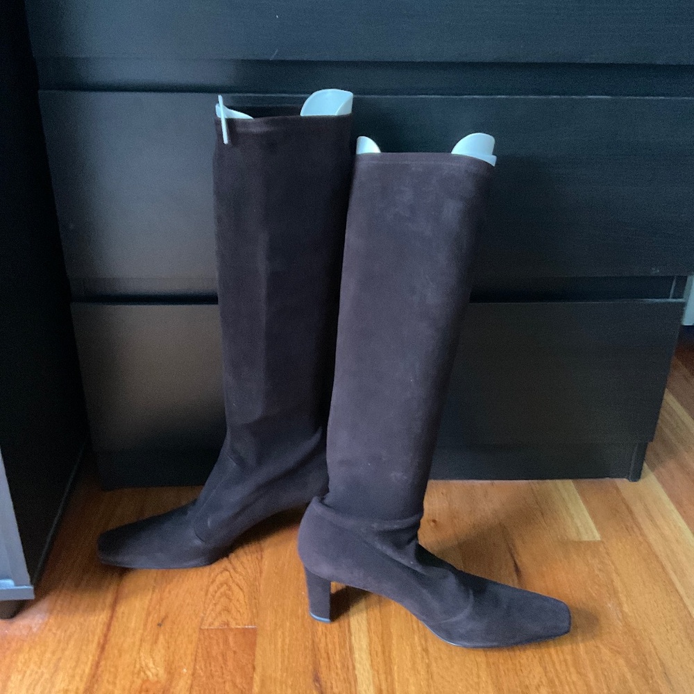 Women’s boots suede brown